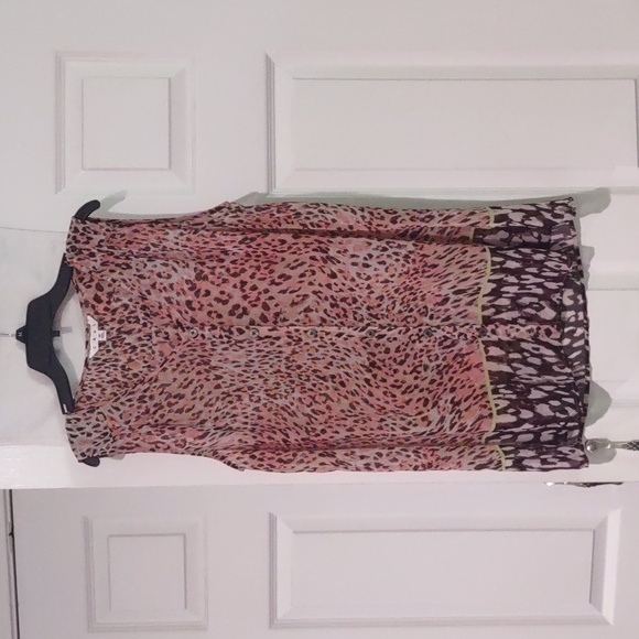 CAbi Tops - CAbi Vintage #108 Beguile Animal button front blouse. Size medium .